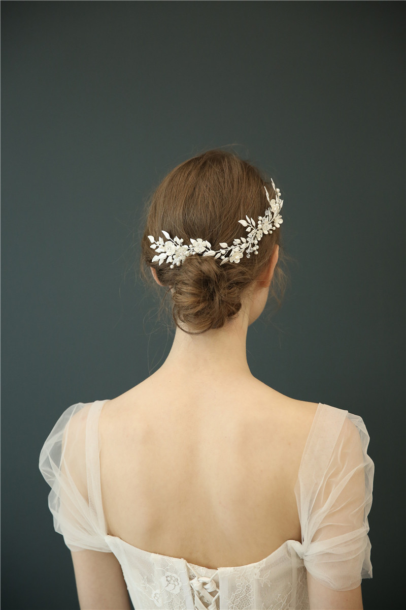 Charming Eco-friendly Alloy Material Personalized Decorative Crystal Headband