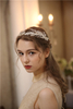 High Quality Shiny Silver Leaves Design Wedding Party Bridal Tiara Crown