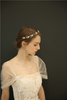 Gold Leaf Crystal Hairband Accessories Headdress Wedding Bridal Headpiece
