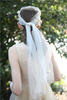 Wedding Accessories Romantic Outdoor Simple Flower Gloves Bridal Veils