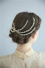 Crystal Gold Flower Barrettes Bridal Accessories Floral Wedding Hair Clips 