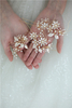 Crystal Pearl Girls Wedding Hair Accessories Jewelry Women Hair Pins