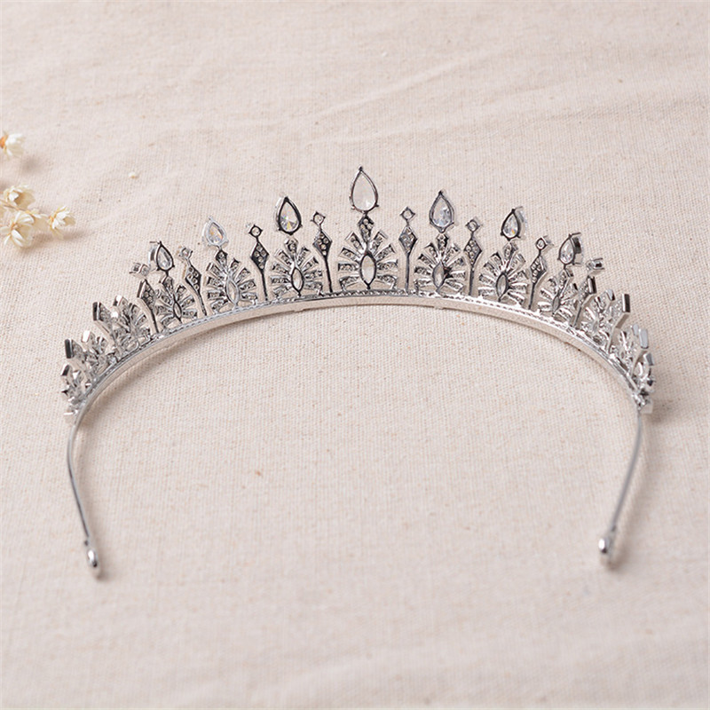 Professional Custom Rhinestone Crystal Beauty Elegant Pageant Wedding Crowns
