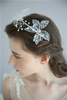 Factory Price Lace Flower Princess Crown Tiaras Wedding Crowns for Bride