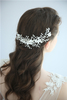 Women Hair Accessories Wedding Bridal Delicate Leaf Hair Jewelry Floral Headpiece