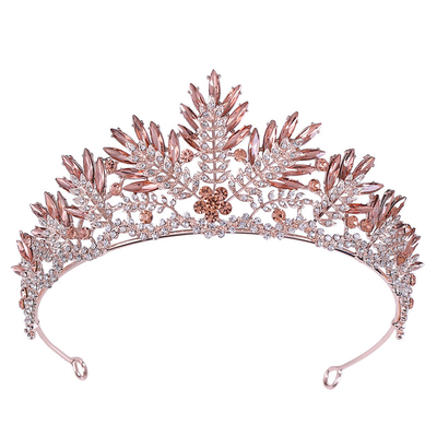 Luxury Bride Women Rhinestone Crystal Wedding Bridal Tiaras Crowns