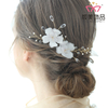 Elegant Flower Bridal Wedding Hair Pins with Rhinestone Crystal