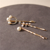Hot Sale Profession Unique Design Metal Alloy Pearls Hair Pin Rhinestone Hair Clips