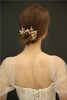 Elegant Bridal Hair Comb Prom Decorative Accessories Hollow Hair Side Combs