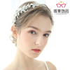 Pearl Flower Tiara Crown Headband Princess Wedding Crystal Bride Crown