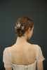 Fashion Handmade Crystal Bridal Accessories Hair Jewelry Fancy Beads Wedding Hair Pins Set