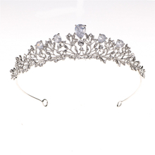 Hollow Out Wedding Hair Accessories Tiaras Flower Crown Bridal Crown