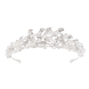 High Quality Silver Alloy Gecko Bride Rhinestone Crystal Beauty Crown