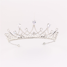 European Vintage Bridal Headband Accessories Rhinestone Tiaras Crowns