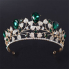 Elegant Multicolor Rhinestone Crowns Wedding Hair Accessories Women