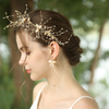 Factory Directly Modern Metal Headband Wedding Accessories For Bride