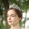 2020 Fashion Bride Alloy Star Tiara Crystal Bride Handmade Rhinestones Crown