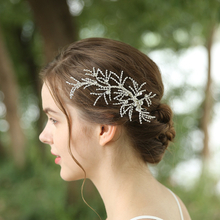 2020 Fashion Simple Design Rhinestone Vines Wedding Hair Accessories Hair Clip