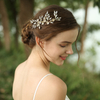 Handmade Customized Bridal Rhinestone Metal Flower Hairclip
