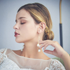 New Design Daily Earrings Beads Ceramic Flower Wedding Dangling Earrings
