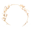 2020 Last Design Fashion Women Headdress Accessories Headbands Wedding Hair Jewelry Prom Headpiece Bridal Leaves Flower Crown